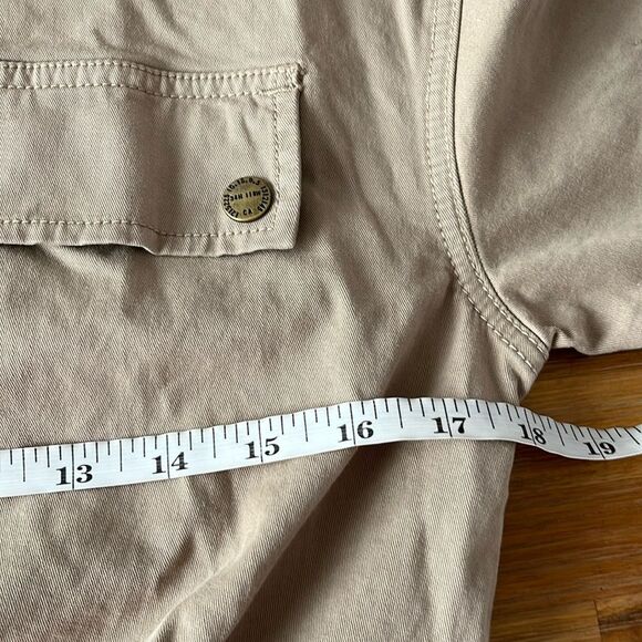 Current Elliott The Serenity Romper Jumpsuit Khaki NWT Size S $284 - Picture 9 of 12